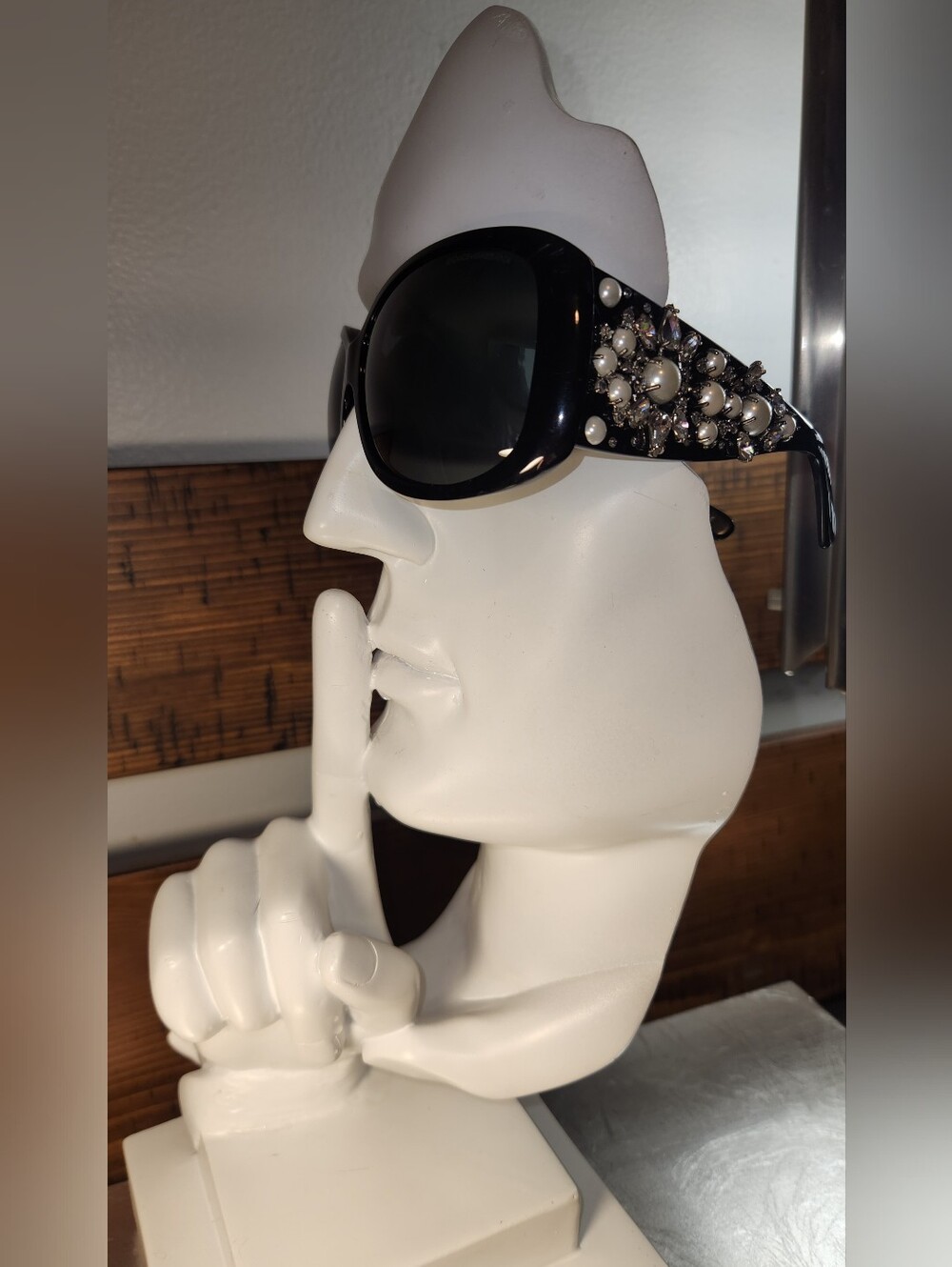 Dolce & Gabbana Sunglasses With Pearls & Crystals - Designer Shades Sunnies